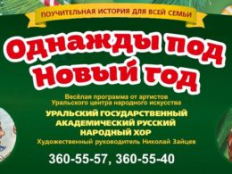 Новогоднее представление «Однажды под новый год»