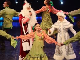 НОВОГОДНЯЯ ИНТЕРМЕДИЯ ВО ДВОРЦЕ «Как Балда Снегурочку выручал»