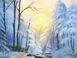 Мастер-класс «Зимняя сказка»